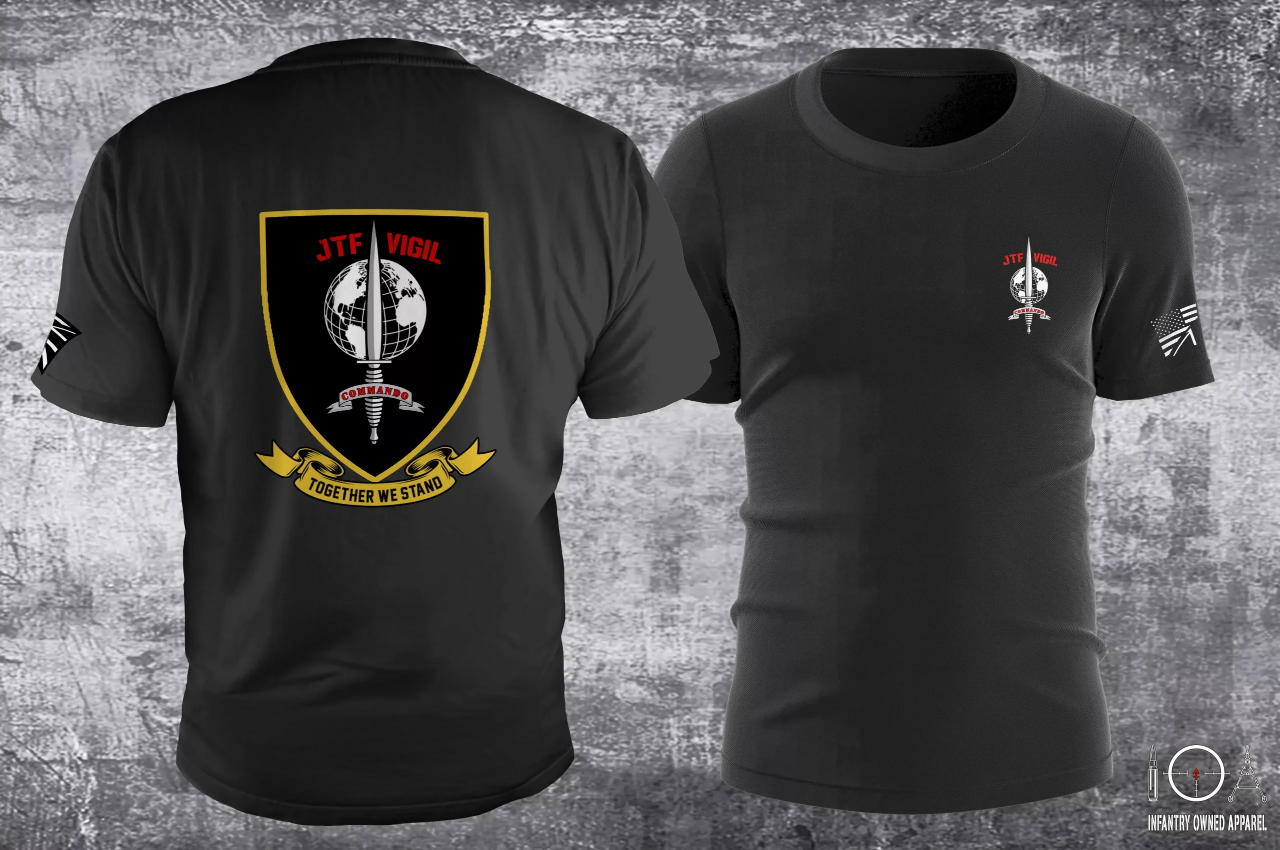 JTF Vigil t-shirt - Infantry Owned Apparel